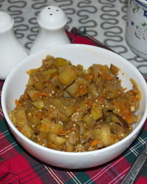Рагу из баклажанов