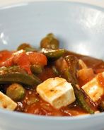 Рагу из бамии с фетой