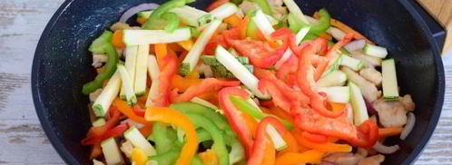 рагу из кабачков с курицей. Шаг 7