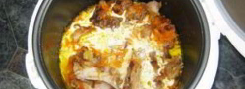 рагу из кролика в мультиварке. Шаг 5