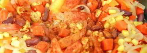 рагу из овощей с курицей. Шаг 3