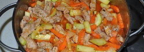 рагу из свинины с кабачками. Шаг 7