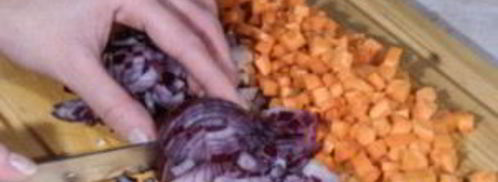 рагу из цветной капусты и кабачков. Шаг 2