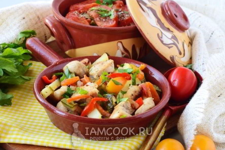 Рецепт рагу овощное с мясом и картошкой