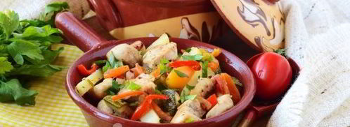 рагу овощное с мясом и картошкой. Шаг 14