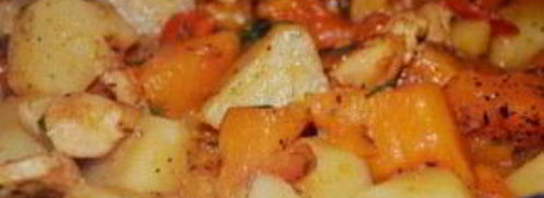 рагу с курицей в мультиварке. Шаг 7