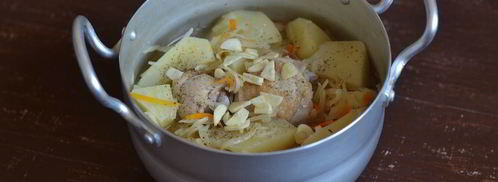 рагу с квашеной капустой. Шаг 11