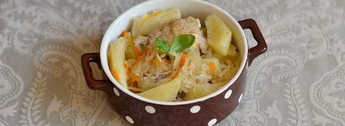 рагу с квашеной капустой. Шаг 12