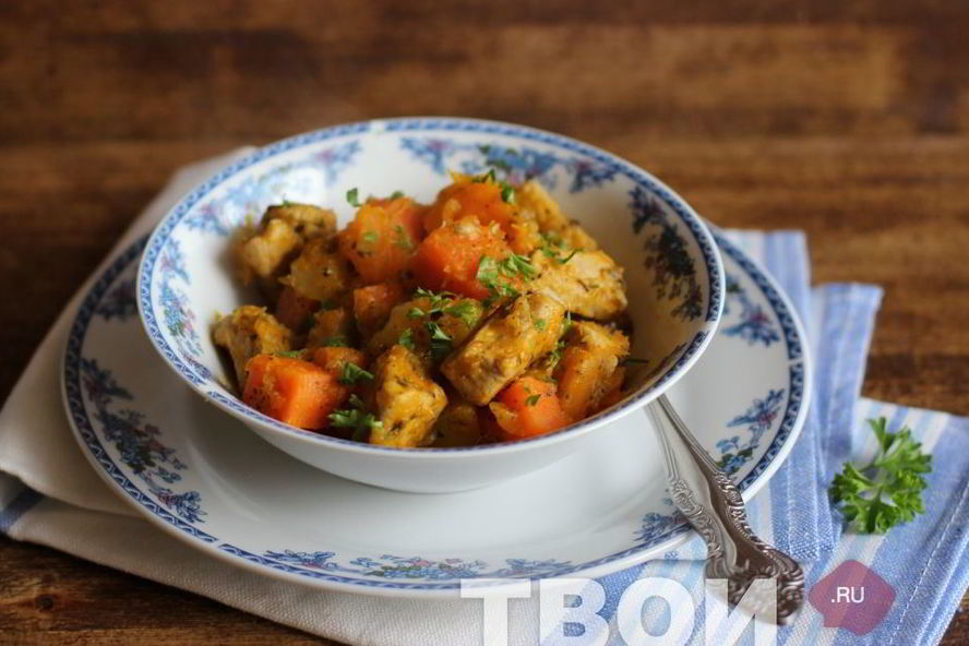 Рецепт рагу с тыквой