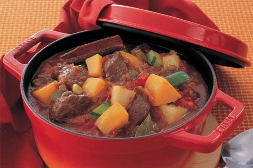 Рецепт сочное овощное рагу с мясом