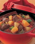 Сочное овощное рагу с мясом