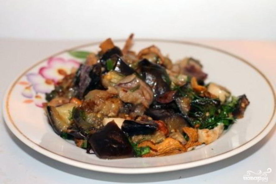 Рецепт вегетарианское рагу из баклажанов