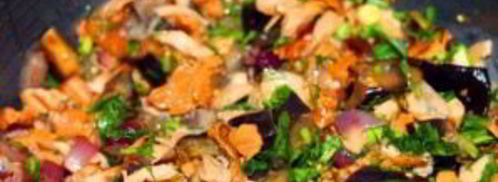 вегетарианское рагу из баклажанов. Шаг 4