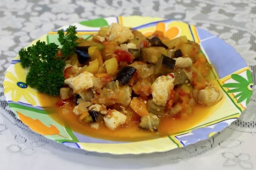 Рецепт рататуй с мясом