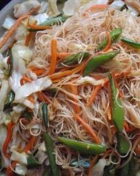 Рисовая лапша по-китайски