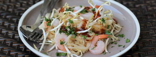 рисовая лапша с креветками. Шаг 5