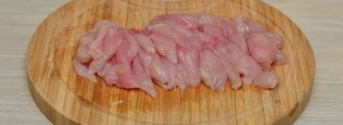 рисовая лапша с куриным филе и овощами. Шаг 3