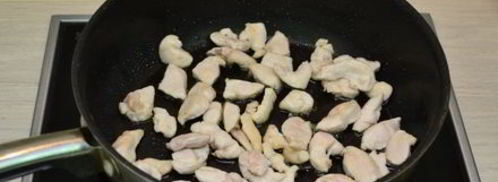 рисовая лапша с куриным филе и овощами. Шаг 7