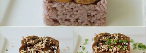 красное ризотто с горгонцоловым соусом. Шаг 22