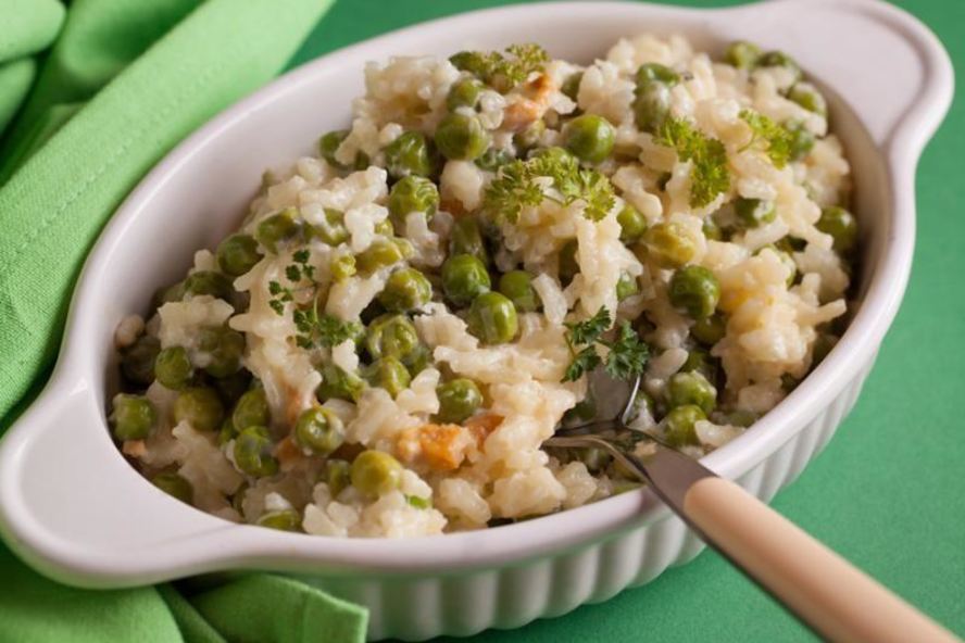 Рецепт ризи е бизи — ризотто с зеленым горошком