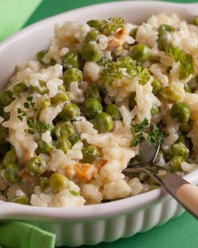 Ризи е бизи — ризотто с зеленым горошком