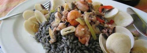 ризотто черное с дарами моря. Шаг 29