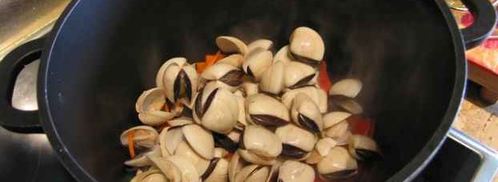 ризотто черное с дарами моря. Шаг 13