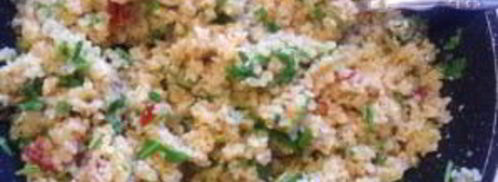 ризотто из булгура с рукколой. Шаг 8