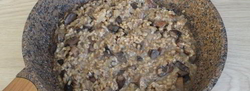 ризотто из перловки с грибами. Шаг 14