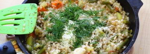 ризотто из перловки. Шаг 20