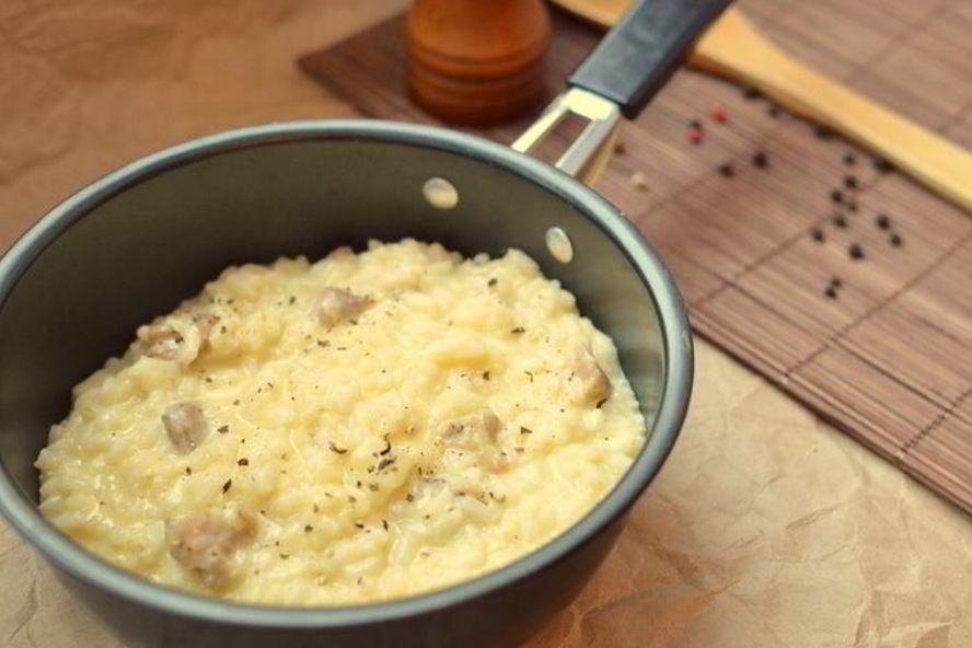 Рецепт ризотто карбонара