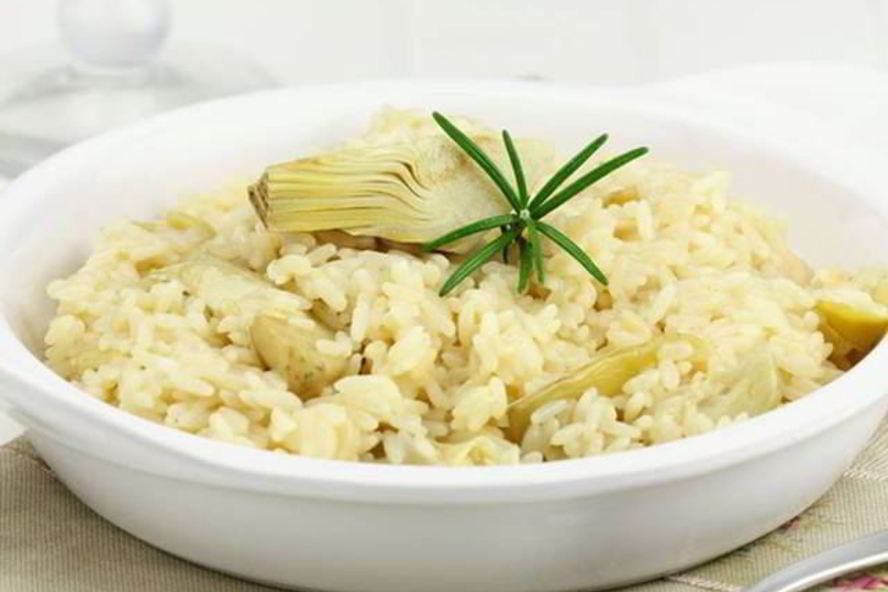 Рецепт ризотто с артишоками и оливками