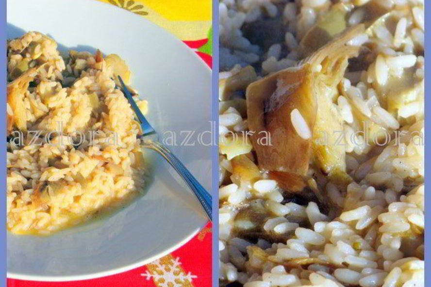 Рецепт ризотто с артишоками