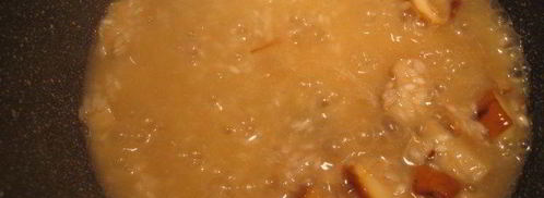 ризотто с белыми грибами. Шаг 4