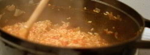 ризотто с фаршем. Шаг 2