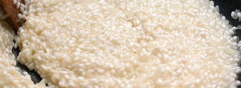 ризотто с гребешками и креветками. Шаг 4