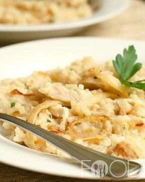 Ризотто с кальмарами