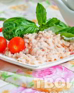 Ризотто с креветками
