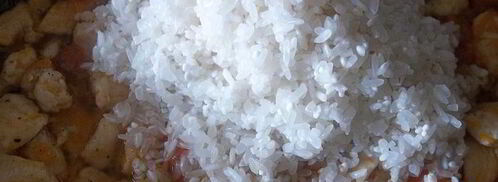 ризотто с курицей и овощами. Шаг 3