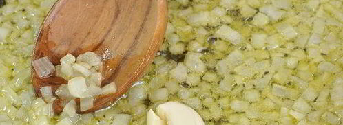 ризотто с лесными грибами. Шаг 3