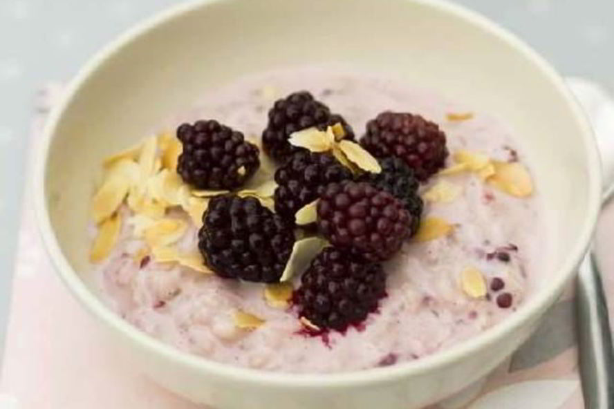 Рецепт ризотто с лесными ягодами