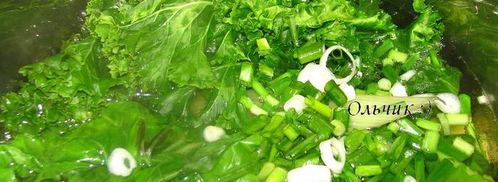 ризотто с мангольдом и сыром. Шаг 2