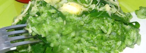 ризотто с мангольдом и сыром. Шаг 11