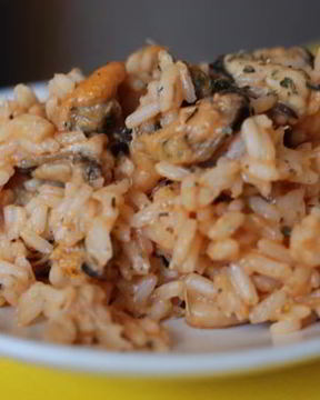 Ризотто с морепродуктами