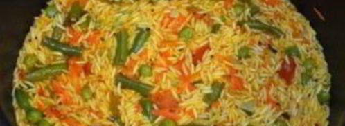 ризотто с овощами в мультиварке. Шаг 5