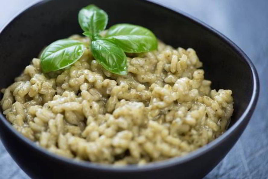 Рецепт ризотто с рикоттой и шпинатом