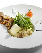 Ризотто с рукколой