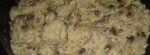 ризотто с сыром и грибами. Шаг 7