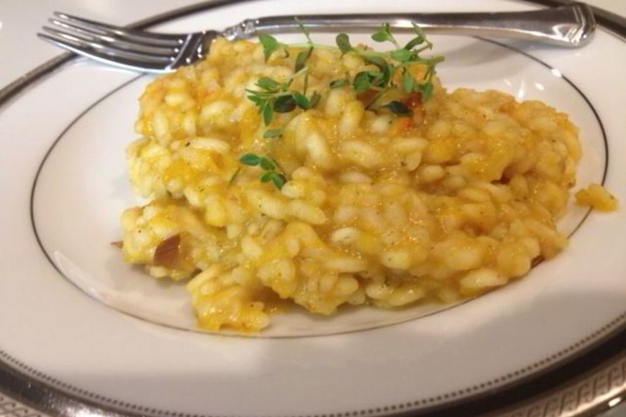 Рецепт ризотто с тыквой