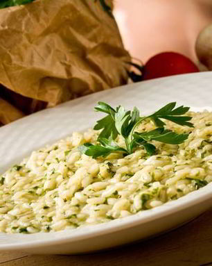 Ризотто со шпинатом